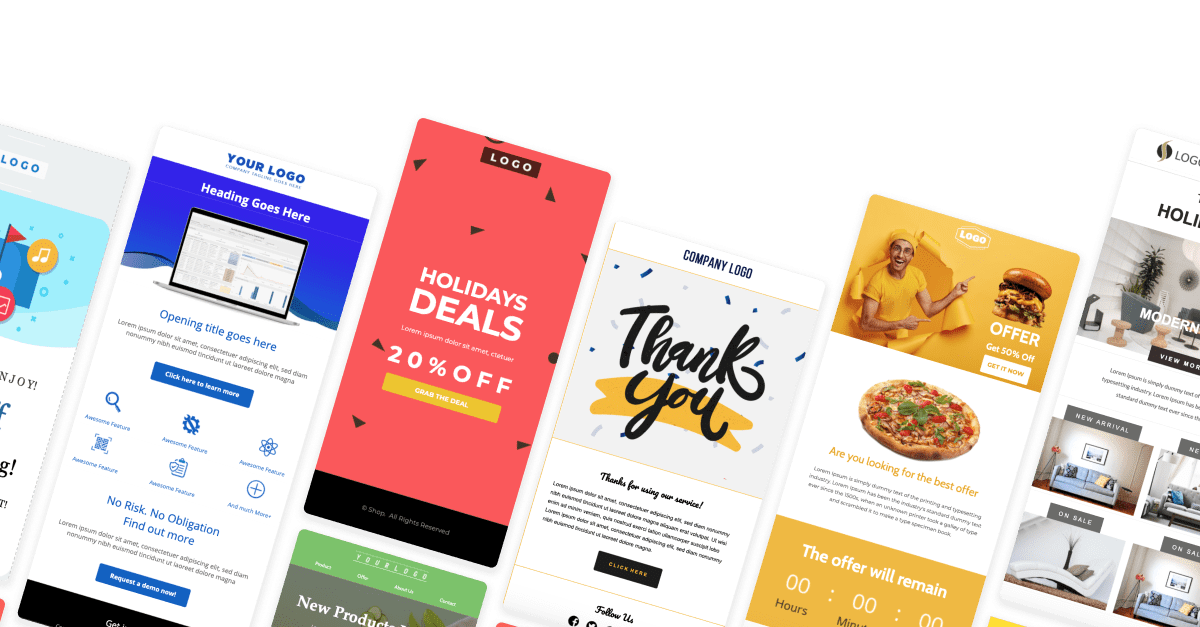 emails template emails template