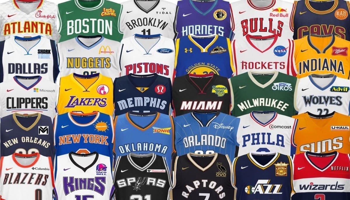 Sponsors on NBA Jerseys Sponsors on NBA Jerseys