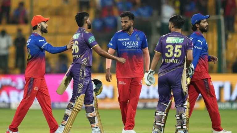 Kolkata Knight Riders vs Royal Challengers Bengaluru