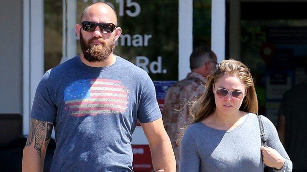 Ronda Rousey with Travis Browne