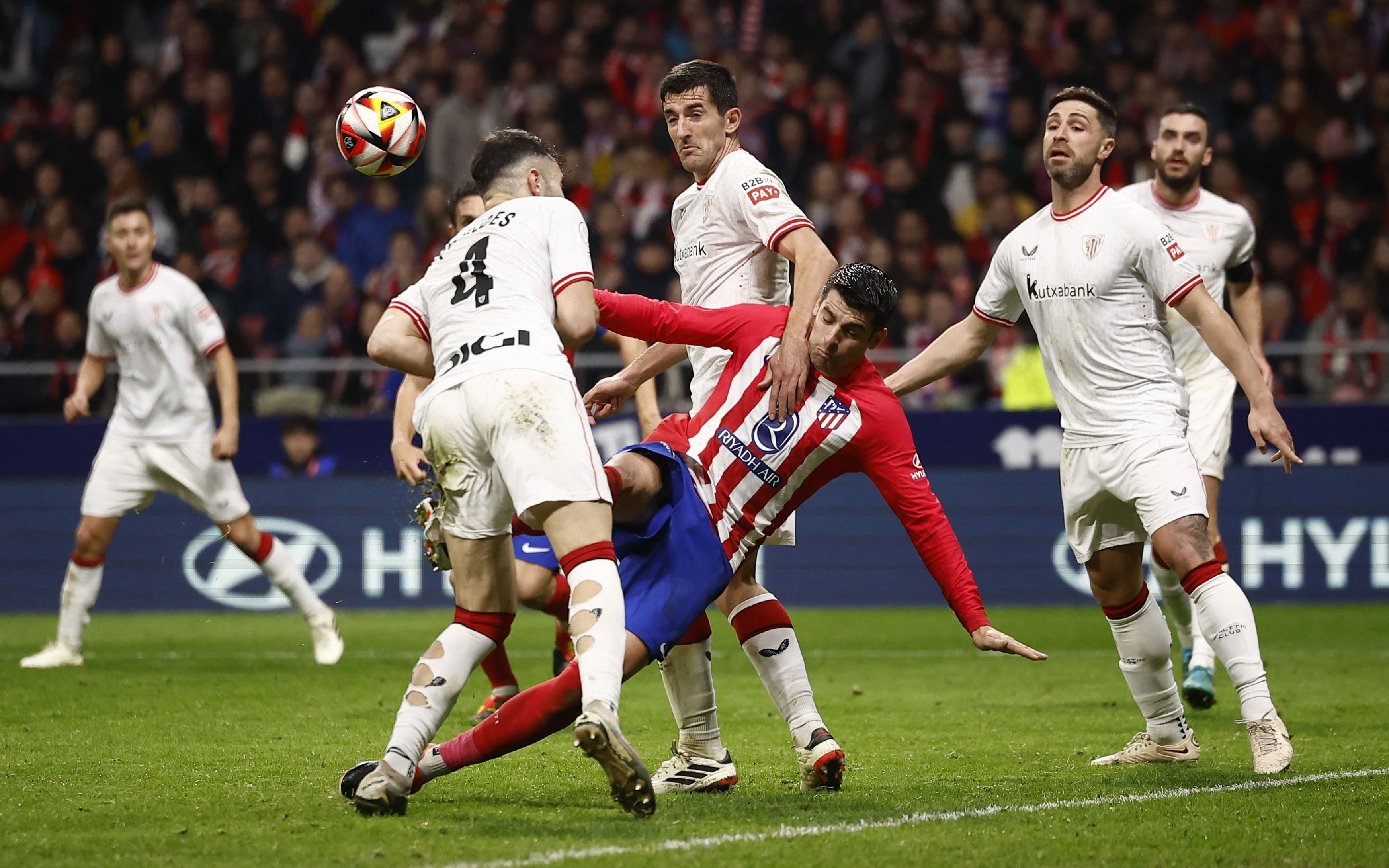 Copa del Rey - Semi Final - First Leg - Atletico Madrid v Athletic Bilbao Atlético Madrid vs Athletic Bilbao