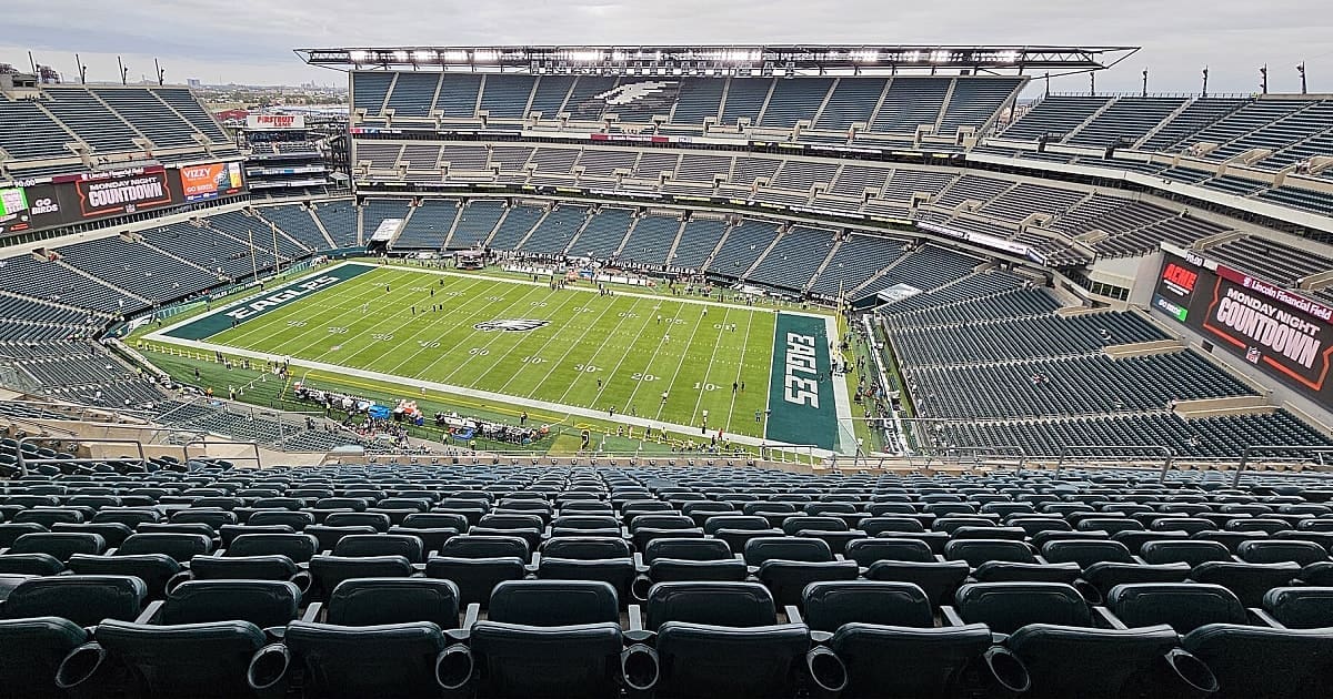 Lincoln Financial Field seating view Lincoln Financial Field seating view